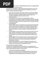 Factores Del Macro y Microentorno Que Afectan A Las Organizaciones