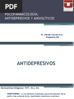 CLASE 2 - Antidepresivos y BDZ