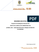 RESUMEN EJECUTIVO Proyecto Protocolo E20