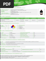 MSDS Desinfectante Perfumado Manzana 2014