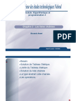 Les Listes Chainées PDF