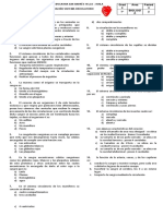 Evaluacion Sistema Circulatorio