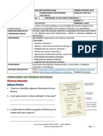 Plan de Clase No 1 - Operaciones Con Números Naturales y Teoría de Números - Aritmetica 5ºC - Periodo 1 PDF