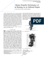 A Review On Marine Propeller Performance of High Speed Boat Running On An Outboard Engine