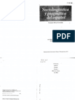 Silva-Corvalan, C. (2001) - Sociolinguística y Pragmática Del Español