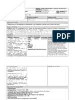 Year 1 Unit Planner II 2019-2020