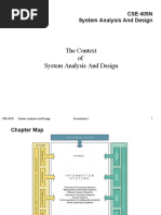 The Context of System Analysis and Design