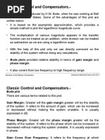 Classic Control and Compensators.-: Bode Plot