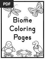 Biome Coloring Pages A