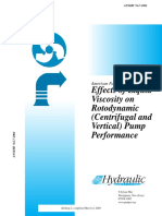 ANSI - Liquid Viscosity Pump Performance