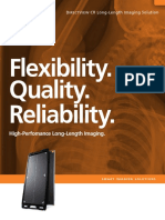 Flexibility. Quality. Reliability.: High-Perfomance Long-Length Imaging