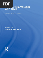 Education, Values and Mind - Essays For R. S. Peters - David Cooper PDF