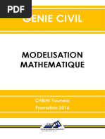 Modélisation Mathématique Cours