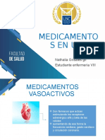 Medicamentos en UCI