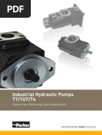 Industrial Hydraulic Pumps T7/T67/T6: Denison Vane Technology, Fixed Displacement