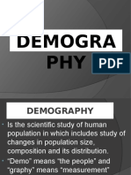 DEMOGRAPHY