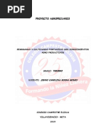 Proyecto Agropecuario AJI TOMATE FIN D