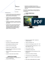 Informe Ensamble y Desensamble de Pantalla LCD