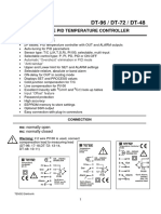 DT-96 / DT-72 / DT-48: Auto-Tune Pid Temperature Controller