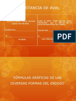 Constancia de Aval y Letras de Cambio