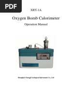 XRY-1A Oxygen Bomb Calorimeter