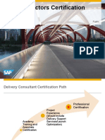 Successfactors Certification Program Overview