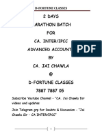 Advanced Accounts Revision Notes by Jai Chawla Sir PDF