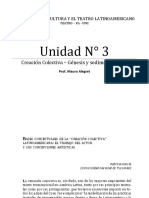 Teatro Latinoamericano - Unidad #3 - Prof Alegret PDF