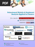 Behavioural Models & Sentiment Analysis Applied To Finance: Partners