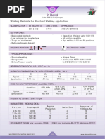 X Bond: Welding Electrode For Structural Welding Application