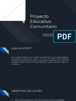 Proyecto Educativo Comunitario