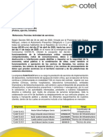 Permiso Actividades en Aislamiento Hasta El 11 Mayo 2020