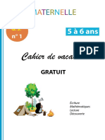 Cahier de Vacances Maternelle GS nr1 - 5 Á 6 Ans PDF