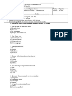 Prueba Lectura Dioses y Héroes