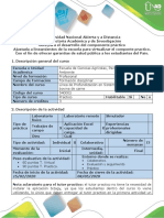 Nueva Guía para El Desarrollo Del Componente Práctico Modo Virtual - Línea de Profundización en Sistema de Producción Bovina de Carne