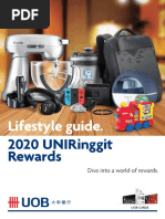 Uniringgit Rewards Redemption Catalogue PDF