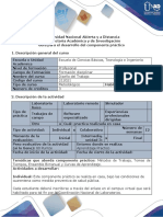 Guía para El Desarrollo Del Componente Práctico - Fase 5 - Componente Práctico Alternativo - Diseño Del Trabajo (212021)