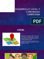 Desarrollo Local y Comunidad Campesina