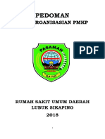 Pedoman Pengorganisasian PMKP