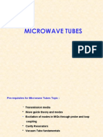 3rd Unit Microwave Tubes PDF