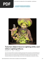 Tutorial - Object Source Lighting (OSL) and Other Lighting Effects - Light Miniatures