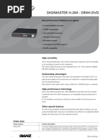 Digimaster H.264 - Dr4H-Dvd: The Performance Features at A Glance