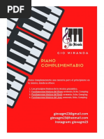 Piano Complementario de Gio Miranda - M1