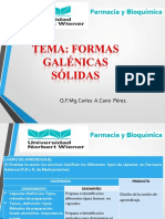 Semana 4 Formas Galenicas Solidas