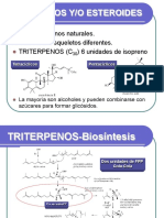 FITO TERPENOS Triterpenos y Esteroides 2018-03