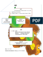 Marul Buclucas - Proiect Didactic