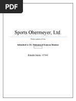 Sports Obermeyer WACC