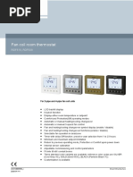 Fan Coil Room Thermostat: RDF510, RDF530