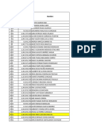 N° Tipo de Docum Ento #De Documento: Nombre