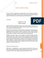 DIOS ME AMA - Tercer Encuentro PDF